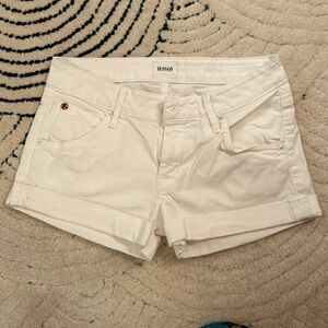 Hudson Jeans | 2” Denim Shorts in White | Size 25